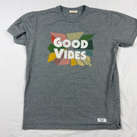 Organic Sound Other - Jason Mraz Good Vibes Summer 2018 Tour T-Shirt Gray Organic Sound Small Concert